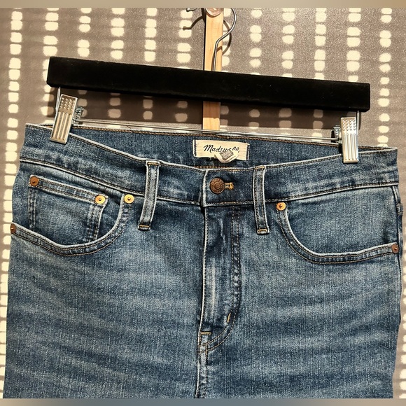 Madewell Cali Denim Boot Cut Ankle Length Sz 28P - Picture 3 of 9